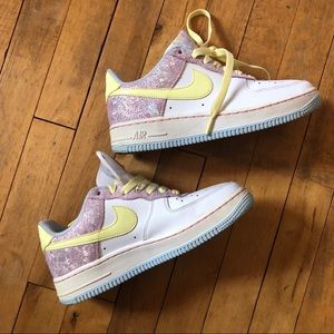 Pastel Nike shoes
